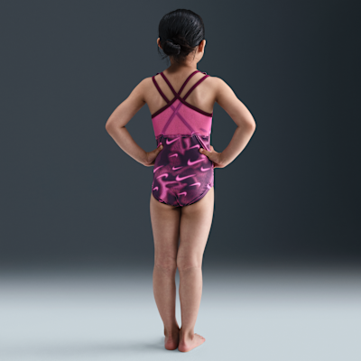 Nike Gymnastics Nike Smoky Swoosh Training Leotard