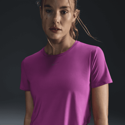 Nike One Classic Women's Dri-FIT Short-Sleeve Cropped Top