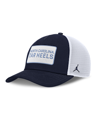 Мужские  North Carolina On-Field Rise Nike Jordan Brand College Trucker Adjustable Hat