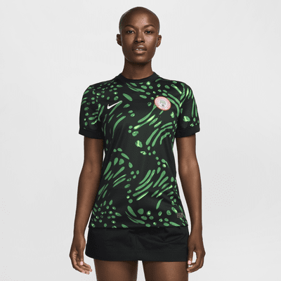 Segunda equipación Stadium Nigeria 2024/25 (Selección femenina) Camiseta de fútbol Replica Nike Dri-FIT - Mujer