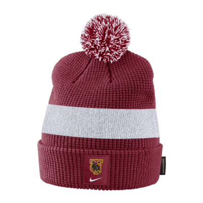 Tuskegee Nike College Pom Beanie