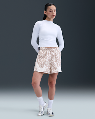 Женские шорты Nike Sportswear Woven Printed Shorts