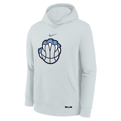 Sudadera con gorro de tejido Fleece para niños talla grande de los Memphis Grizzlies Club Fleece City Edition