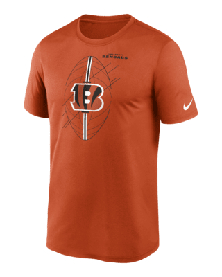 Men's Nike Black Cincinnati Bengals Legend Logo Performance T-Shirt Size: Medium