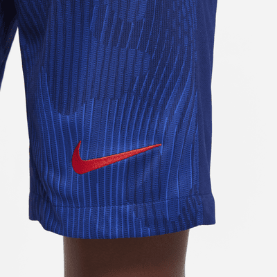 Shorts de fútbol Nike Dri-FIT de EE. UU. visitante 2022/23 Stadium para niños talla grande