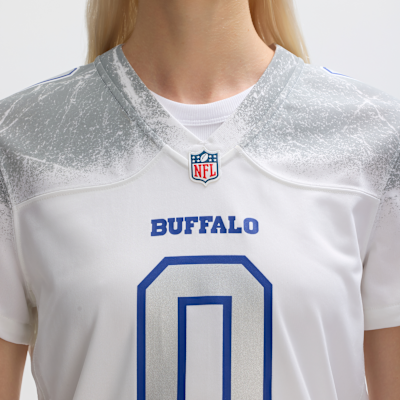 Jersey Nike de la NFL Game para mujer Keon Coleman Buffalo Bills Rivalries Collection