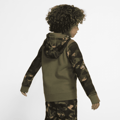 Nike Sportswear Club Fleece Little Kids' Full-Zip Hoodie. Nike.com
