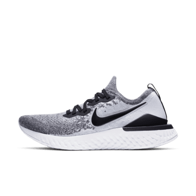 all white nike epic react