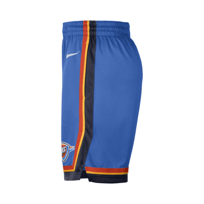 Oklahoma City Thunder Icon Edition Men's Nike NBA Swingman Shorts