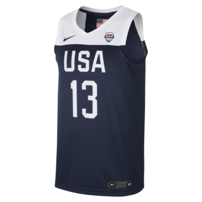 USA Nike (Road) Men's Basketball Jersey