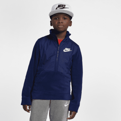 Nike Sportswear Older Kids' (Boys') Long-Sleeve 1/2-Zip Top. Nike IL