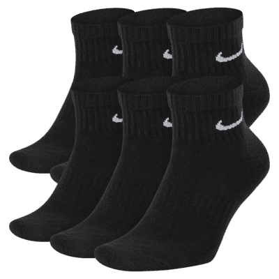 Nike Everyday Cushioned Training Ankle Socks (6 Pairs). Nike AU