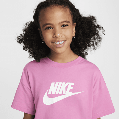 Playera para niña talla grande Nike Sportswear