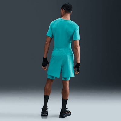 Nike Unlimited Shorts versátiles Dri-FIT de 18 cm 2 en 1 para hombre