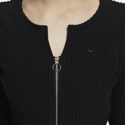 Nike Sportswear Chill Rib Women's Slim Full-Zip Cardigan