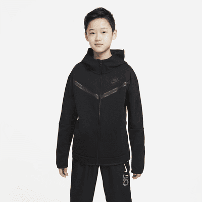 nike fleece black hoodie