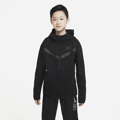 Nike Sportswear Tech Fleece Older Kids' (Boys') Full-Zip Hoodie. Nike AU