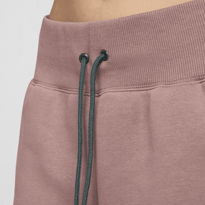 Shorts de tiro alto para mujer Nike Sportswear Phoenix Fleece