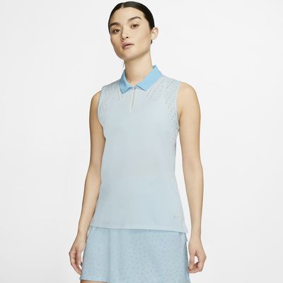 nike sleeveless golf shirt