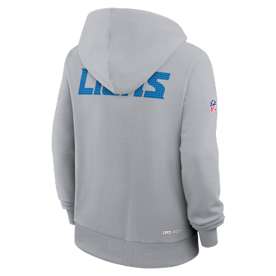 Detroit Lions Sideline Women's Nike Dri-FIT NFL Pullover Hoodie