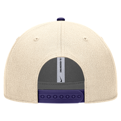 Gorra universitaria Nike ajustable para hombre Kansas State Rise