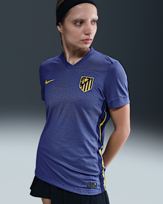 Женские джерси Atlético Madrid 2025/26 Stadium Away Nike Dri-FIT Soccer Replica Jersey