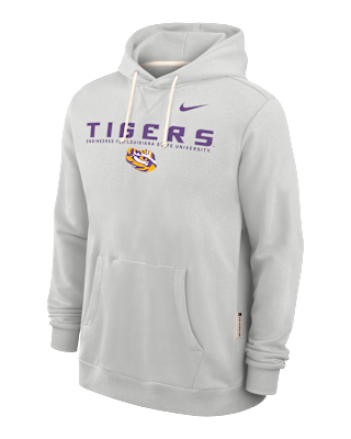 Мужское худи LSU Sideline Nike Dri-FIT College Pullover Hoodie