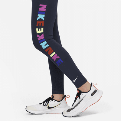 Nike Dri-FIT One Older Kids' (Girls') Leggings