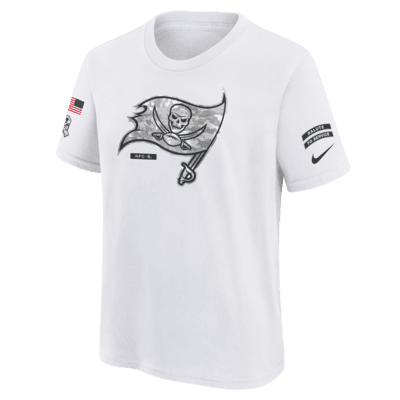 Playera Nike Dri-FIT de la NFL para niños talla grande Tampa Bay Buccaneers Salute to Service Primary Edge Legend