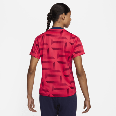 Inglaterra Academy Pro Camiseta de fútbol de manga corta para antes del partido Nike Dri-FIT - Mujer