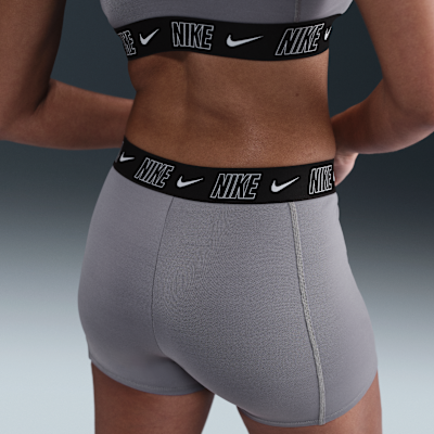 Shorts Kick para mujer Nike Swim Fusion Logo Tape