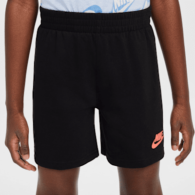 Nike Sportswear Little Kids' On the Move Printed Tee and French Terry Shorts Set