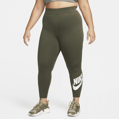Nike Gray Leggings Size 2X (Plus) - 54% off