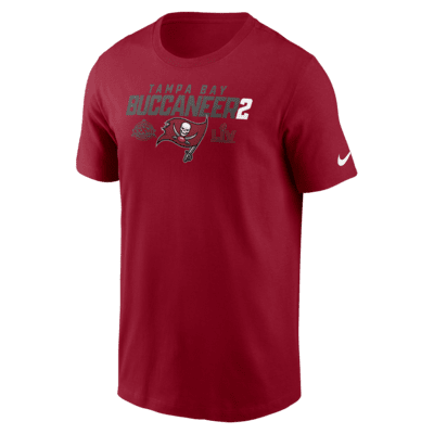 Nike Men's Local Phrase Essential (NFL Tampa Bay Buccaneers) T-Shirt in Red, Size: Medium | N1996DL8B-0ZJ