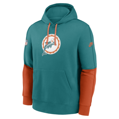 Miami Dolphins Logo Team Issue Club Men's Nike NFL Pullover Hoodie