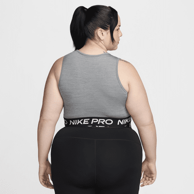 Nike Pro Women's Dri-FIT Cropped Tank Top (Plus Size)