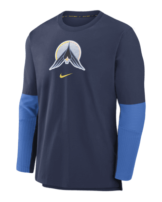 Мужская куртка Minnesota Twins Authentic Collection City Connect Player Nike Dri-FIT MLB Pullover