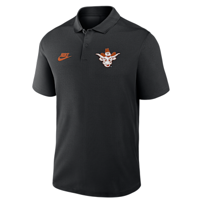 Texas Primetime Victory Legacy Vault Logo Men's Nike Dri-FIT College Polo