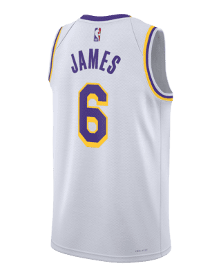 Jordan LeBron James Lakers Statement Edition 2020 NBA Swingman Jersey  CV9481 513 - Shiekh in 2023
