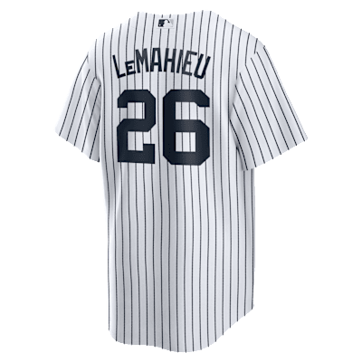 Jersey Nike de la MLB Replica para hombre DJ LeMahieu New York Yankees