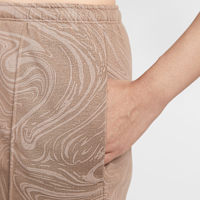 Nike Sportswear Chill Terry Women's Mid-Rise French Terry Printed Shorts