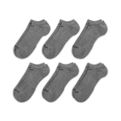 Nike Everyday Plus Cushioned Training No-Show Socks (6 Pairs)