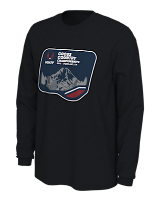 Мужская футболка Nike 2025 USATF Long-Sleeve для бега