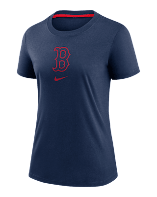 Женская футболка Boston Red Sox Authentic Collection Early Work Nike MLB