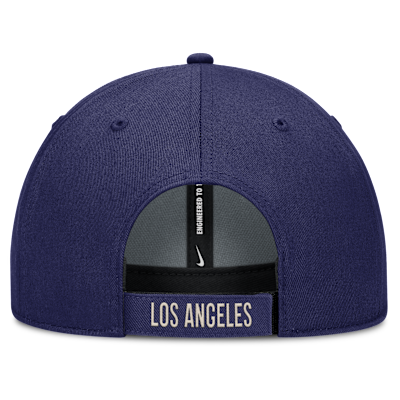 Gorra Nike Dri-FIT de la MLB ajustable para hombre Los Angeles Dodgers Statement Club