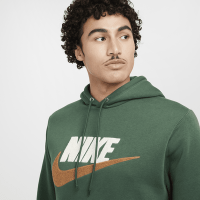 Sudadera con gorro sin cierre para hombre Nike Club Fleece