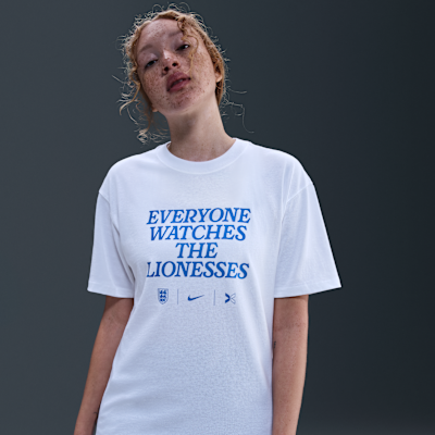 Everyone Watches Women's Sports™ "England" Nike by TOGETHXR Soccer T-Shirt