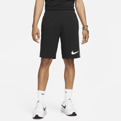 Nike Sportswear herenshorts van sweatstof met herhaald patroon