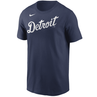 Nike Wordmark (MLB Detroit Tigers) Men's T-Shirt. Nike.com