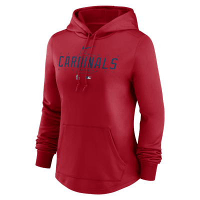 Nike Therma Pregame (MLB St. Louis Cardinals) Women's Pullover Hoodie